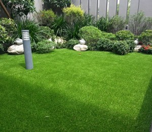 Artificial Grass With A Natural Garden